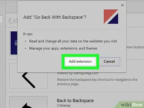 Image titled Go Back on Chrome on PC or Mac Step 8