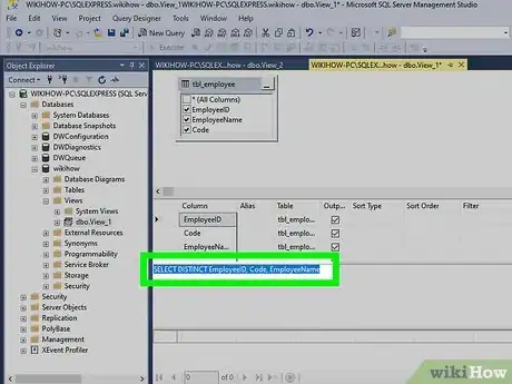 Image titled Apply Distinct on Multiple Columns in SQL Step 1
