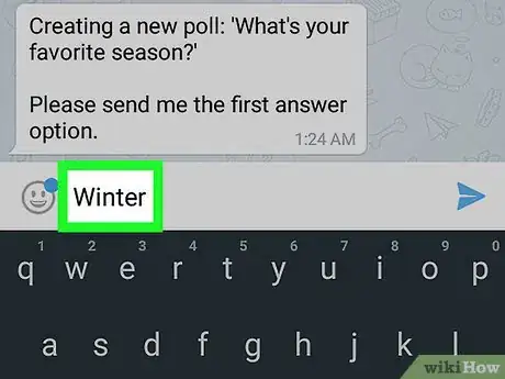 Image titled Create Poll on Telegram on Android Step 7