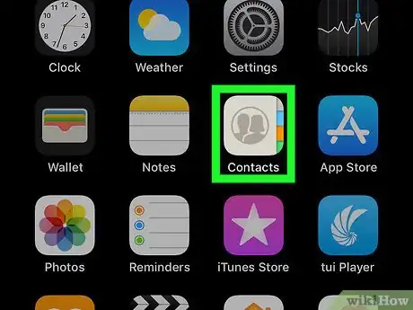 Image titled Edit Contacts on iPhone Step 1
