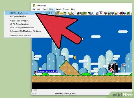 Image titled Build a Door and Level Entrance in Lunar Magic Step 3