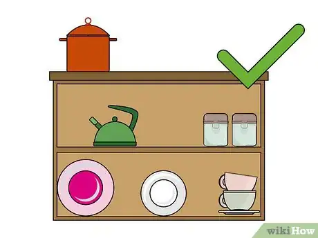 Image titled Decorate the Top of Kitchen Cabinets Step 8