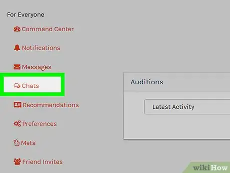 Image titled Get a Recommendation on Casting Call Club Step 3