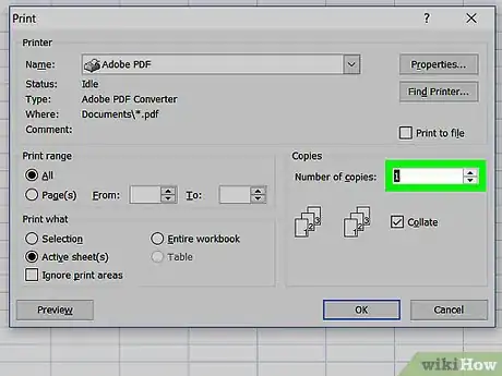 Image titled Print an Excel Spreadsheet on PC or Mac Step 5