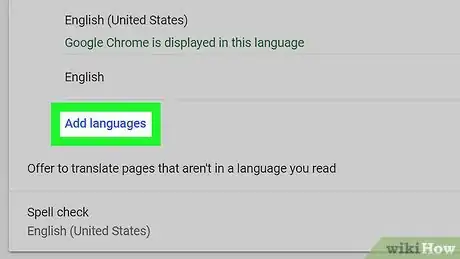 Image titled Change the Default Language in Google Chrome Step 6