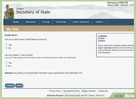 Image titled Register to Vote in Oregon Step 4