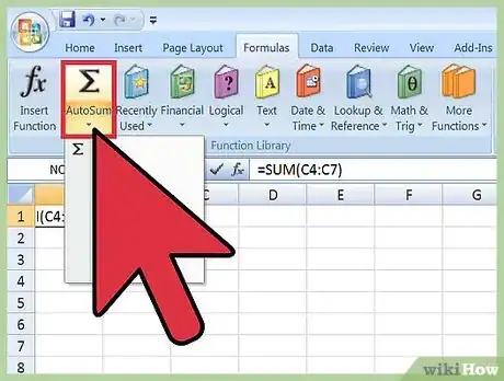 Image titled Use Summation Formulas in Microsoft Excel Step 5