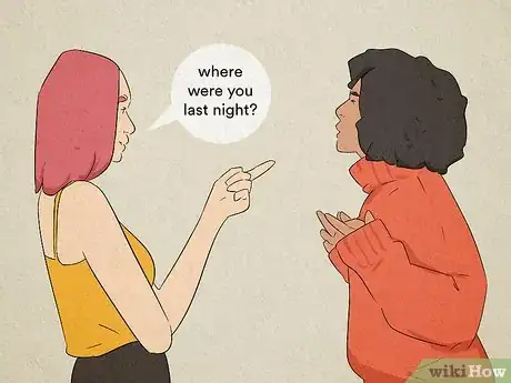 Image titled Tell if Someone Is Lying About Cheating Step 9