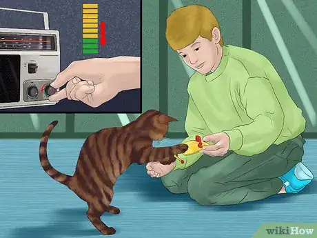 Image titled Identify and Treat Noise Phobias in Cats Step 13