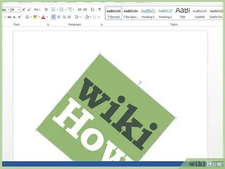 Image titled Rotate Images in Microsoft Word Step 4