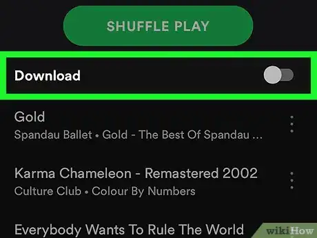 Image titled Undownload Songs on Spotify on Android Step 4