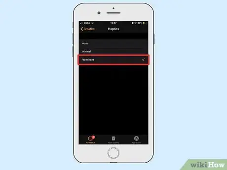 Image titled Use the Apple Watch Breathe App Step 14