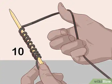 Image titled Knit Snowman Ornaments Step 12