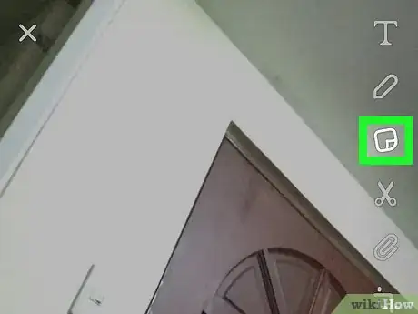 Image titled Add Gifs on Snapchat Step 3