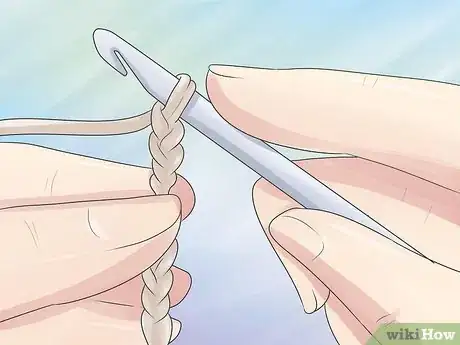 Image titled Crochet a Hooded Scarf Step 10