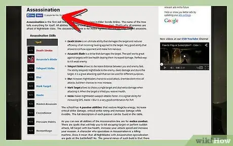 Image titled Play a Nightblade in Elder Scrolls Online Step 5