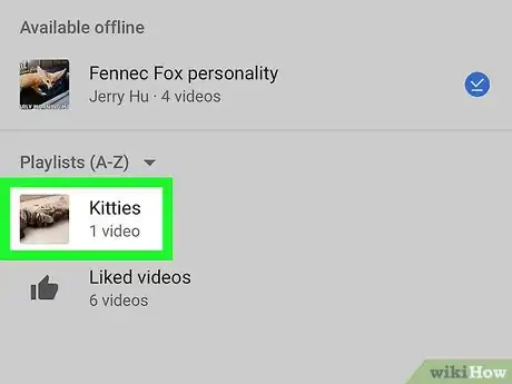 Image titled Delete a YouTube Playlist on iPhone or iPad Step 3