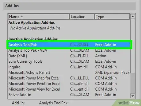 Image titled Download Data Analysis for Excel on PC or Mac Step 12