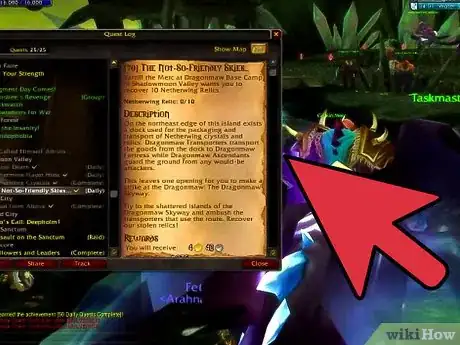 Image titled Gain Reputation With the Netherwing in the World of Warcraft Step 17