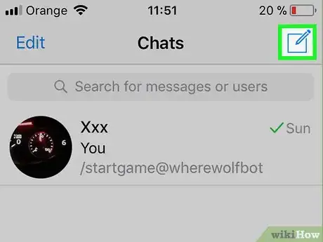 Image titled Add Telegram Channels on iPhone or iPad Step 2