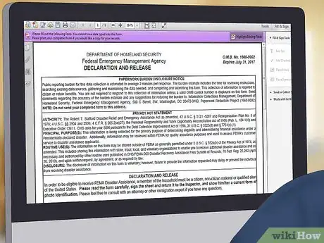 Image titled Register Early for Federal Disaster Assistance Step 12