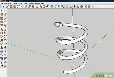 Image titled Make a Spring in SketchUp Step 17