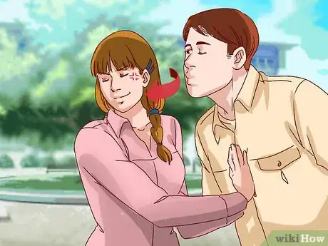 Image titled React to a Stolen Kiss Step 17