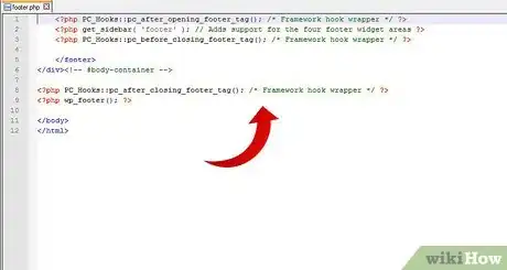 Image titled Remove a Footer Link from a WordPress Theme Step 5