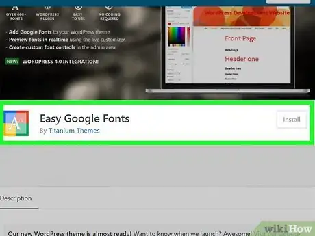 Image titled Change a WordPress Font Step 3