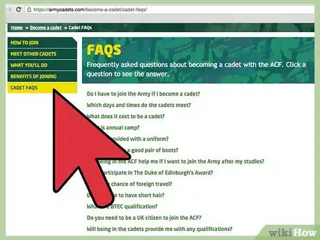 Image titled Join the Army Cadets Step 5