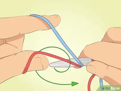 Image titled Knit a Two Color Italian Cast on Step 3