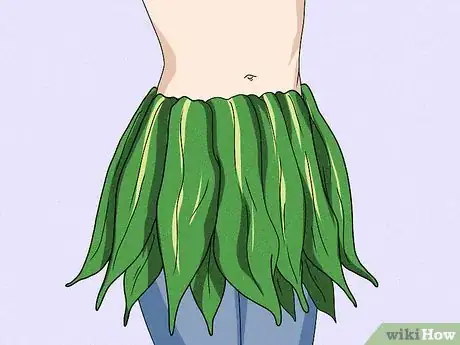 Image titled Make a Skirt from Ti Leaves Final