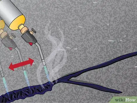 Image titled Fill Asphalt Cracks Step 14