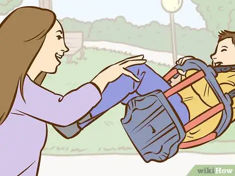 Image titled Keep Your Toddler Safe in a Swing Step 12