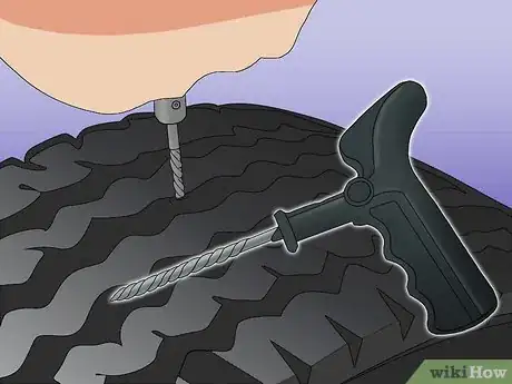 Image titled Repair a Nail in Your Tire Step 6