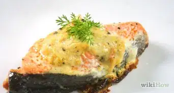 Prepare Crab Stuffed Salmon