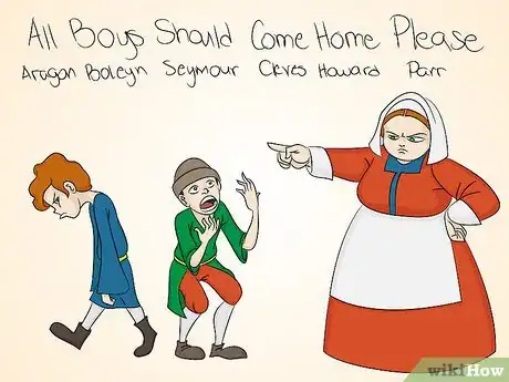 Image titled Remember Henry VIII's Wives Step 4