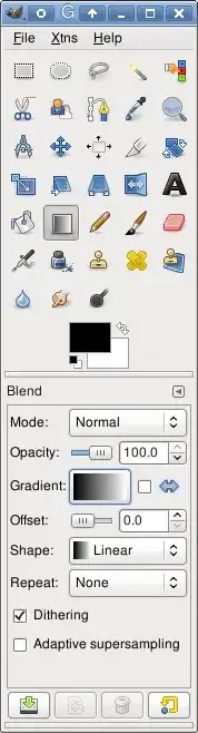 Image titled The correct settings for your gradient tool.