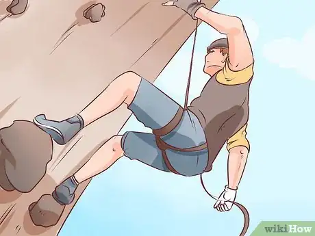 Image titled Start Indoor Rock Climbing Step 9