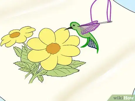 Image titled Add Embellishment by Embroidering Printed Fabrics Step 2