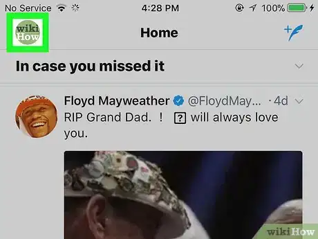 Image titled Add Accounts on Twitter on iPhone or iPad Step 2