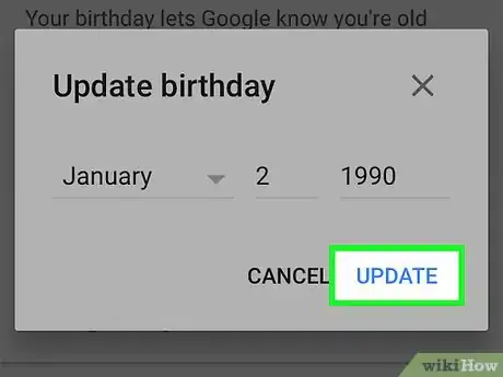 Image titled Change Age on YouTube Step 27