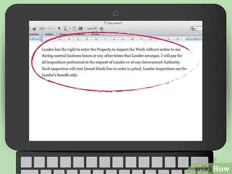 Image titled Draft a Construction Loan Agreement Step 12