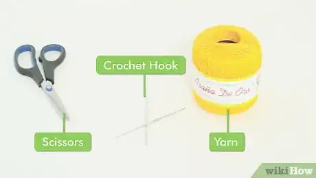 Image titled Crochet a Flower Step 1