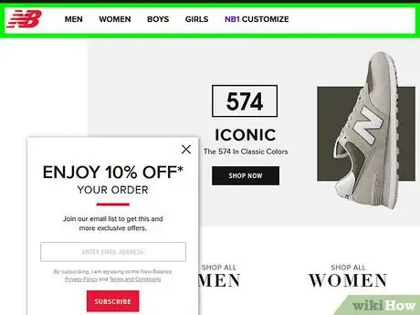 Image titled Buy Shoes Online Step 1