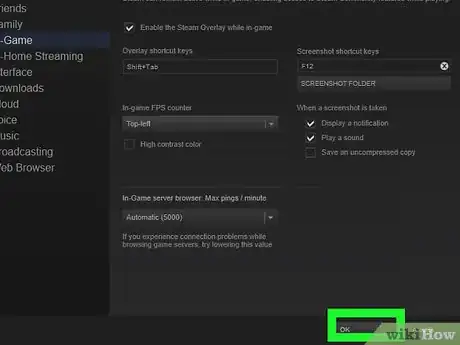 Image titled Enable Steam's In‐Game FPS Counter Step 6