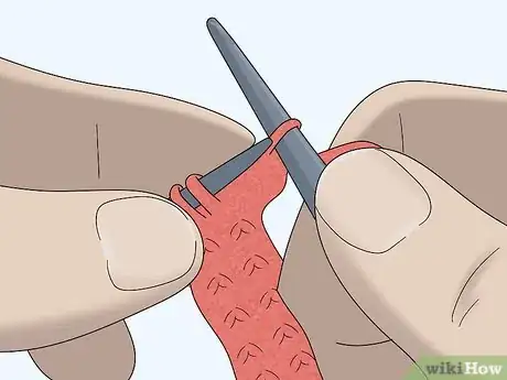 Image titled Knit Jewelry with Yarn Step 15