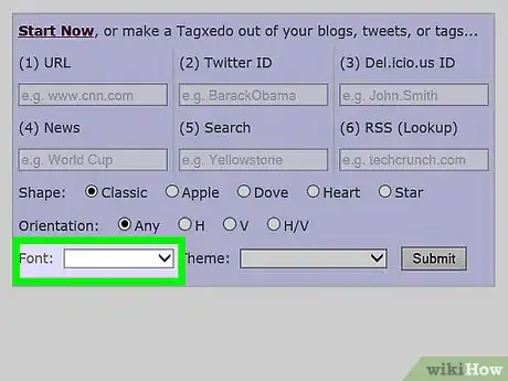Image titled Create a Word Cloud at Tagxedo.Com Step 6