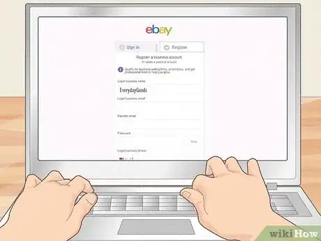 Image titled Start a Business on eBay Step 1