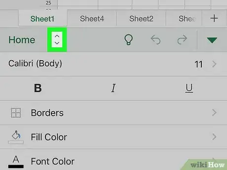 Image titled Hide Gridlines in Excel on iPhone or iPad Step 4